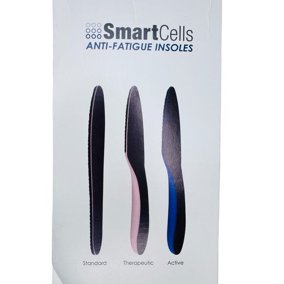 SmartCells Anti-Fatigue Therapeutic & Active Orthotic Soft Insoles Size 2XL - Picture 1 of 8